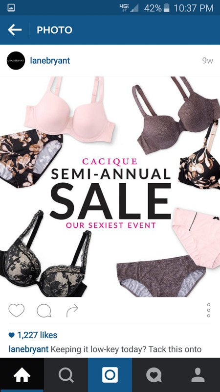 Lane Bryant - This. IS. IT! Semi-Annual Sale ends TODAY.